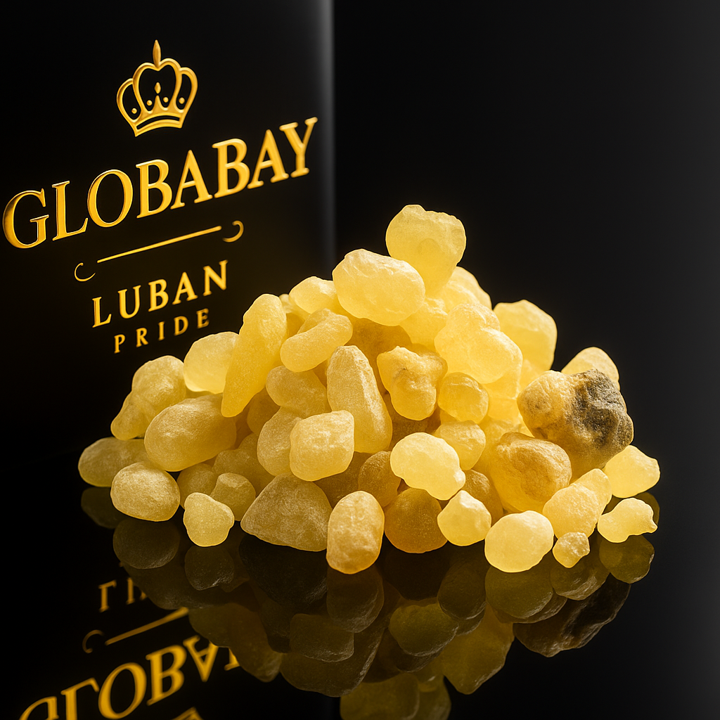 GlobaBay Royal Omani Edible Frankincense Luban – Ultra Premium Wellness Resin